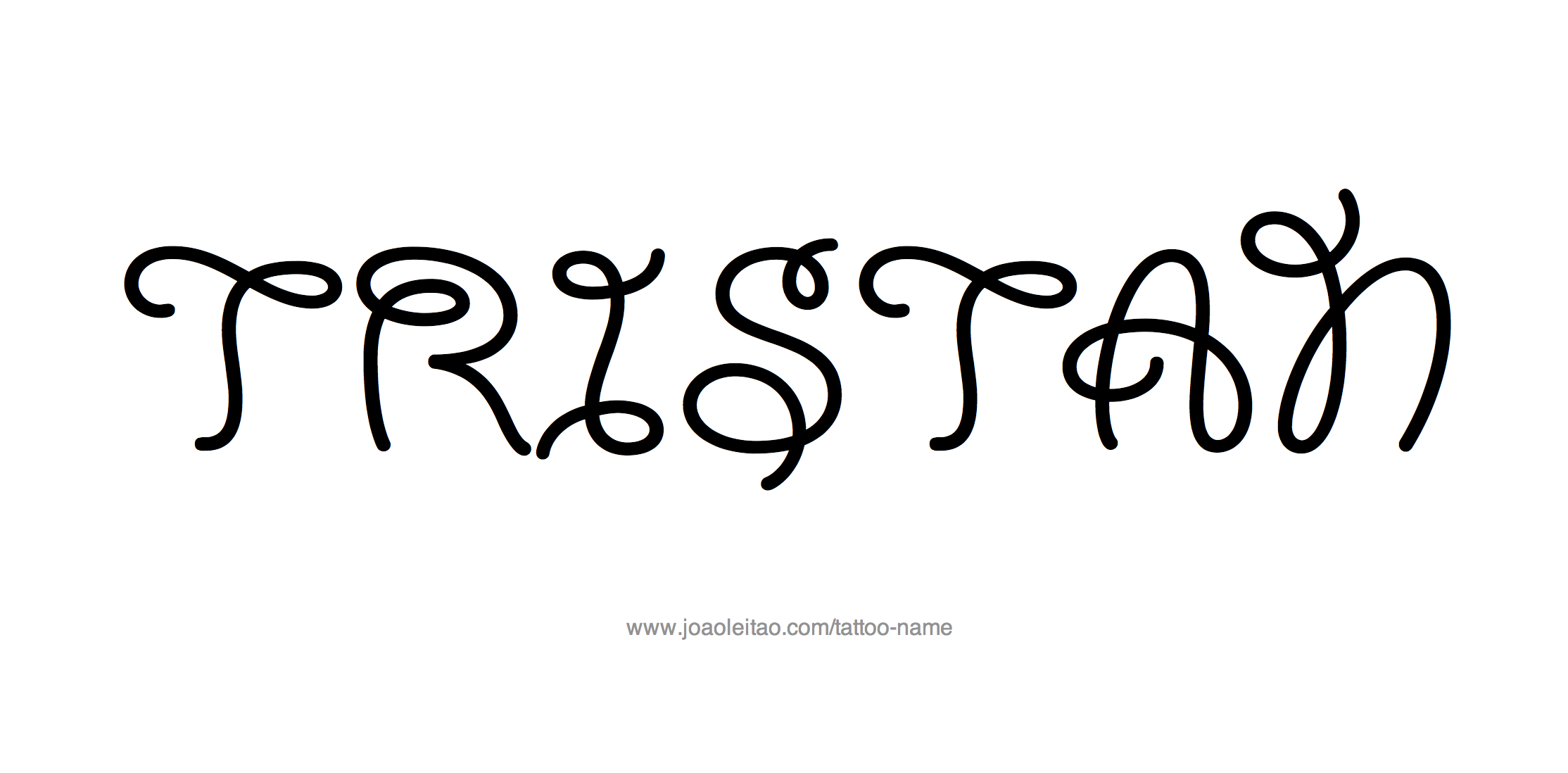 Tristan Name Tattoo Designs